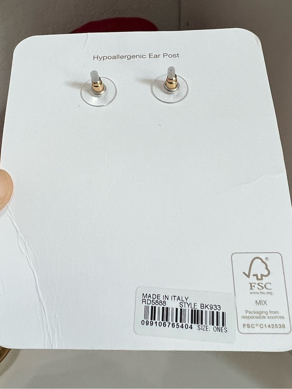 🩷NWT🩷 J.Crew Made-in-Italy faceted teardrop crystal earrings - Picture 5 of 8